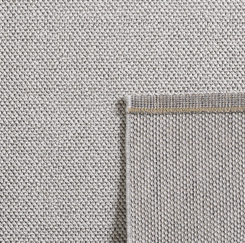 Ayyildiz, Koberec behúň Loom 4300 Silver, 80x250, šedá, obývacia izba