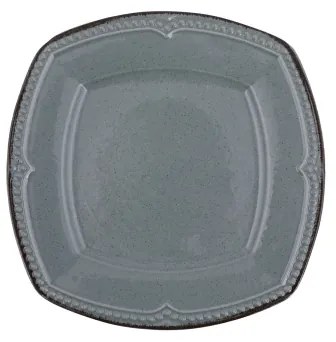 24-dielna jedálenská súprava, modrá/porcelán