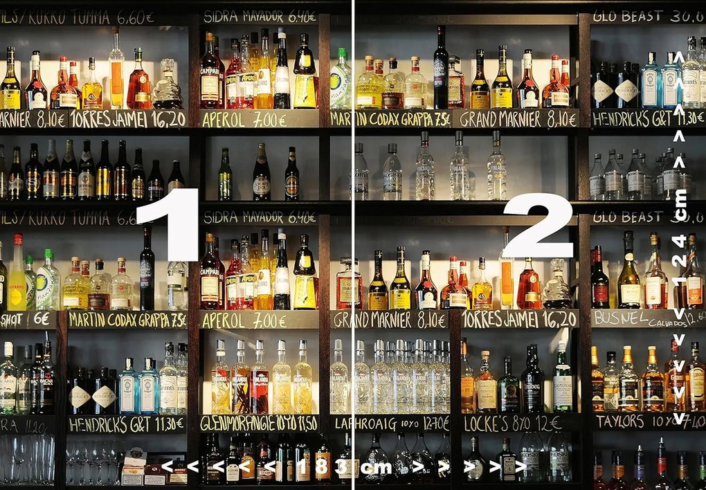Fototapeta na stenu COCKTAIL BAR 366x254 cm