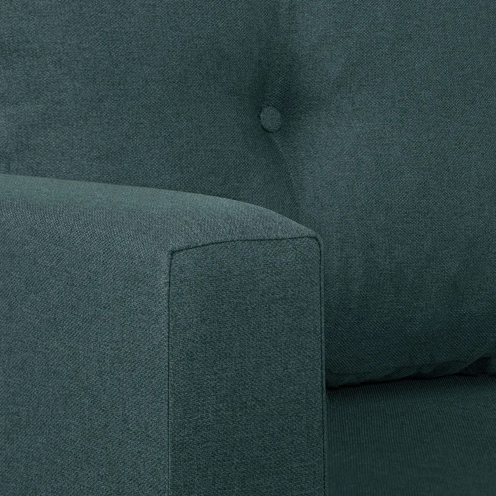 Rozkládací rohová sedací souprava DORIS Zelená