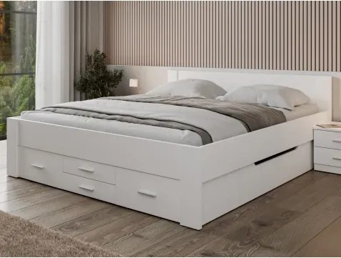 Postel Iwetta 180x200 cm, biela%