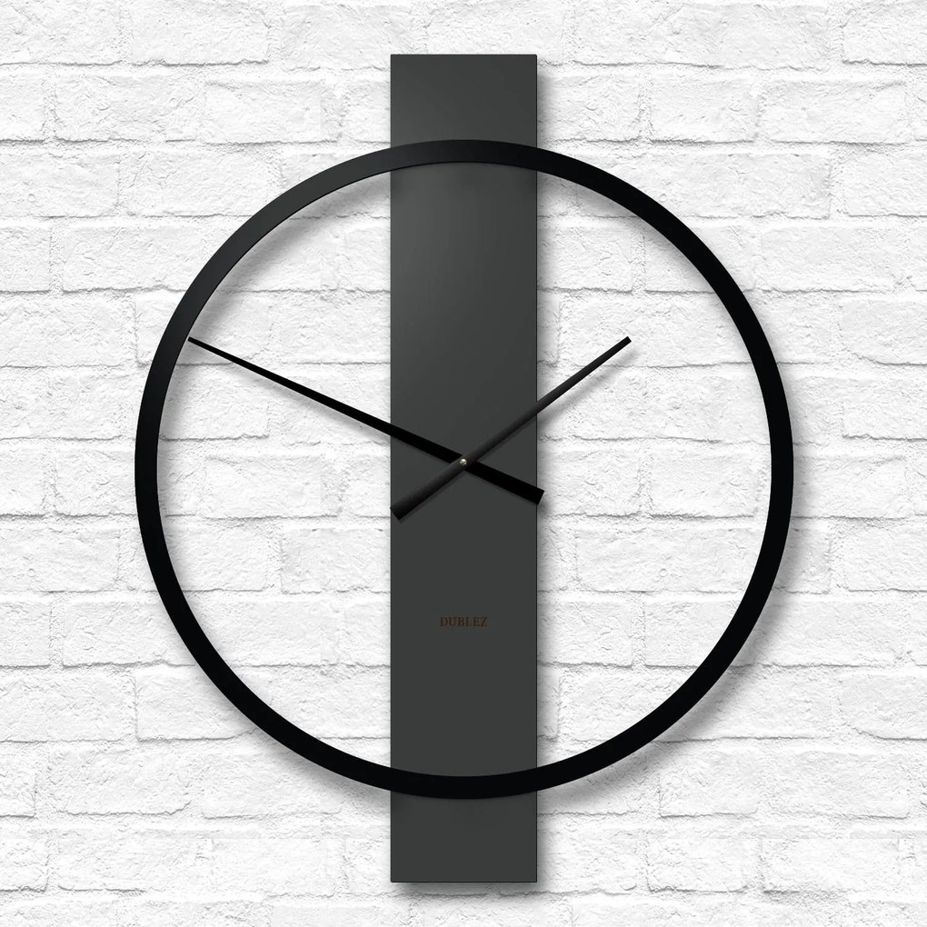 DUBLEZ | Minimalistické nástenné hodiny - Circle Line