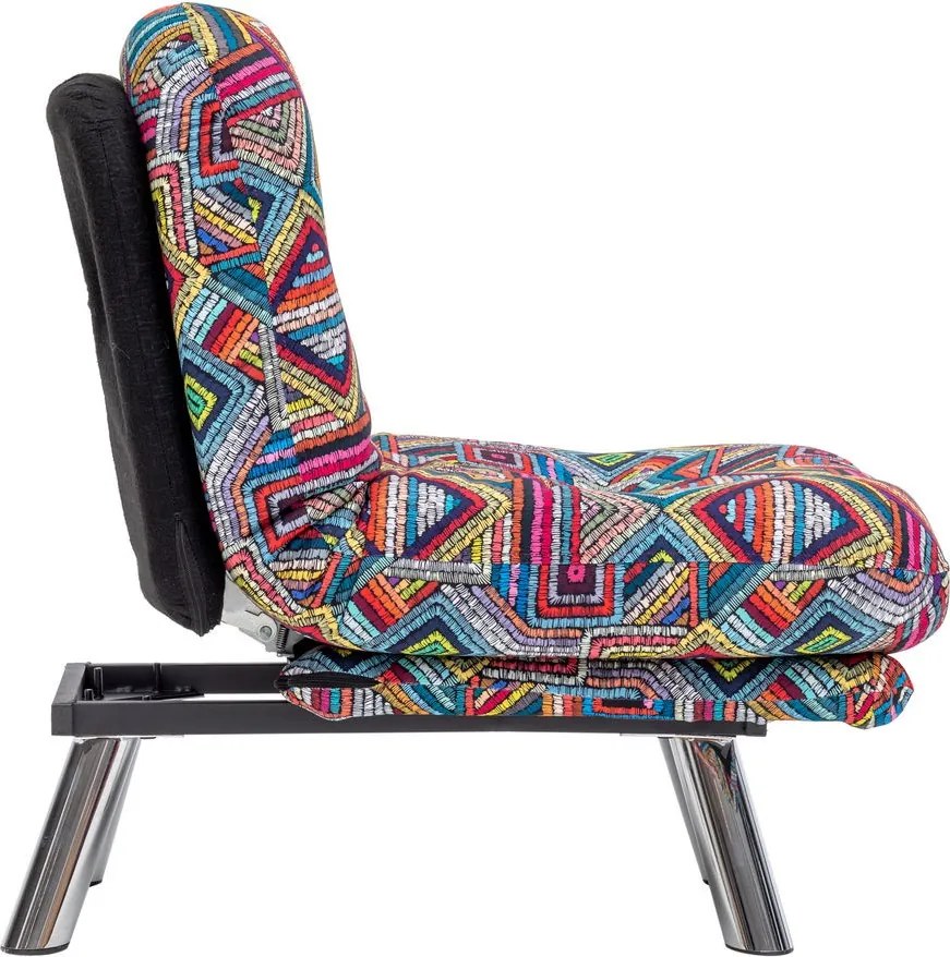 Rozkládací křeslo Misa Small vícebarevné