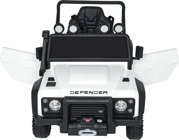 Elektrické autíčko Land Rover Defender 110 SVX biele