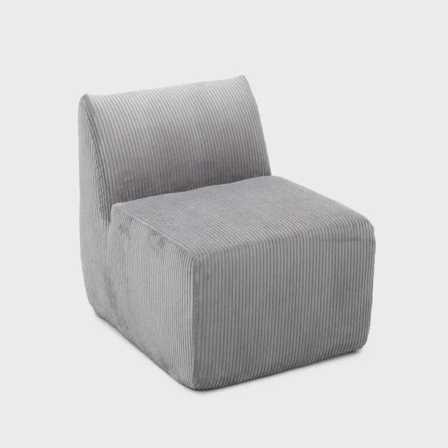 Kreslo SVELA sivé 746741