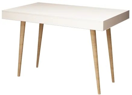 Pracovný stôl VERONIKA 74x100 cm biela/béžová
