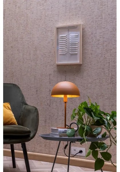 Lucide 45596/01/44 - Stolná lampa SIEMON 1xE14/25W/230V oranžová