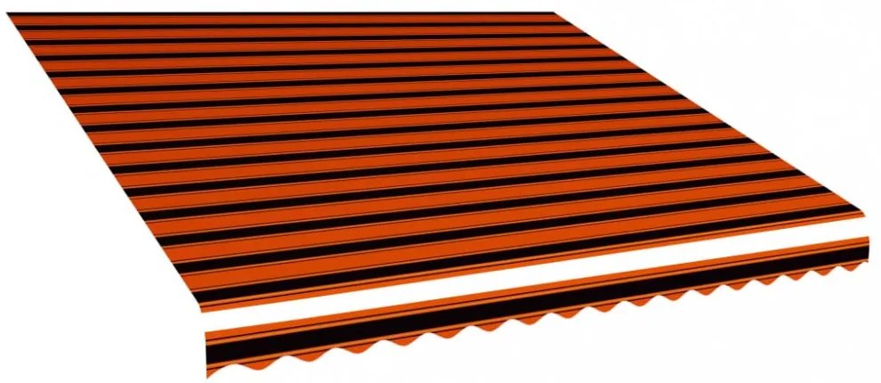 Náhradná plachta na markízu 400x300 cm Dekorhome Hnedá