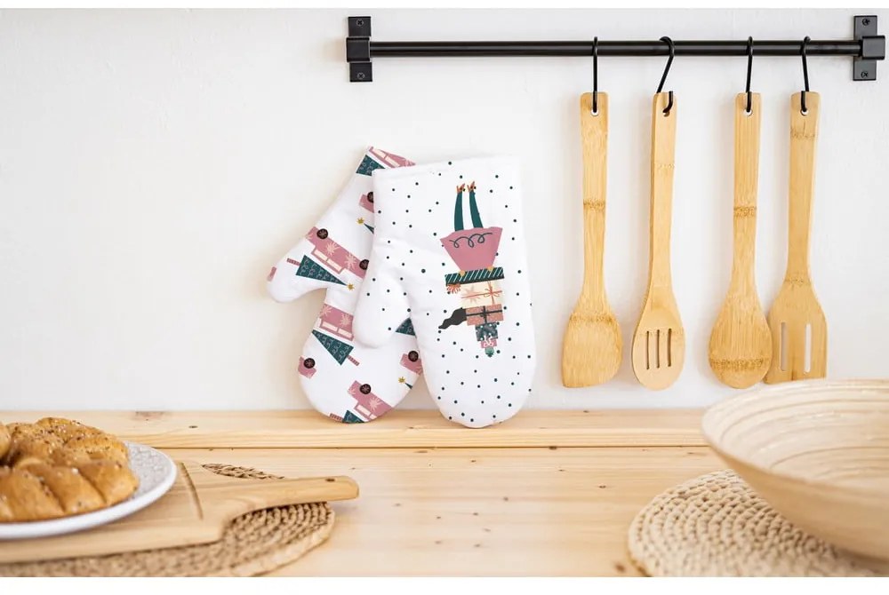 Chňapky s vianočným motívom v súprave 2 ks – Butter Kings