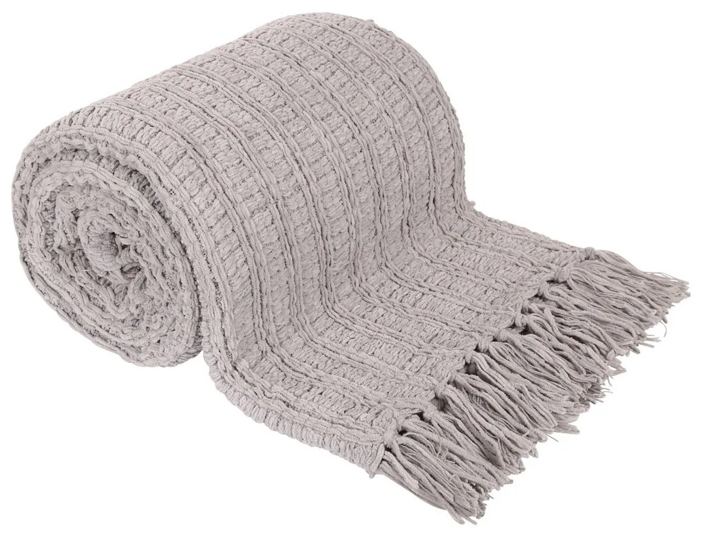 Deka Emma šedá, 150 x 200 cm