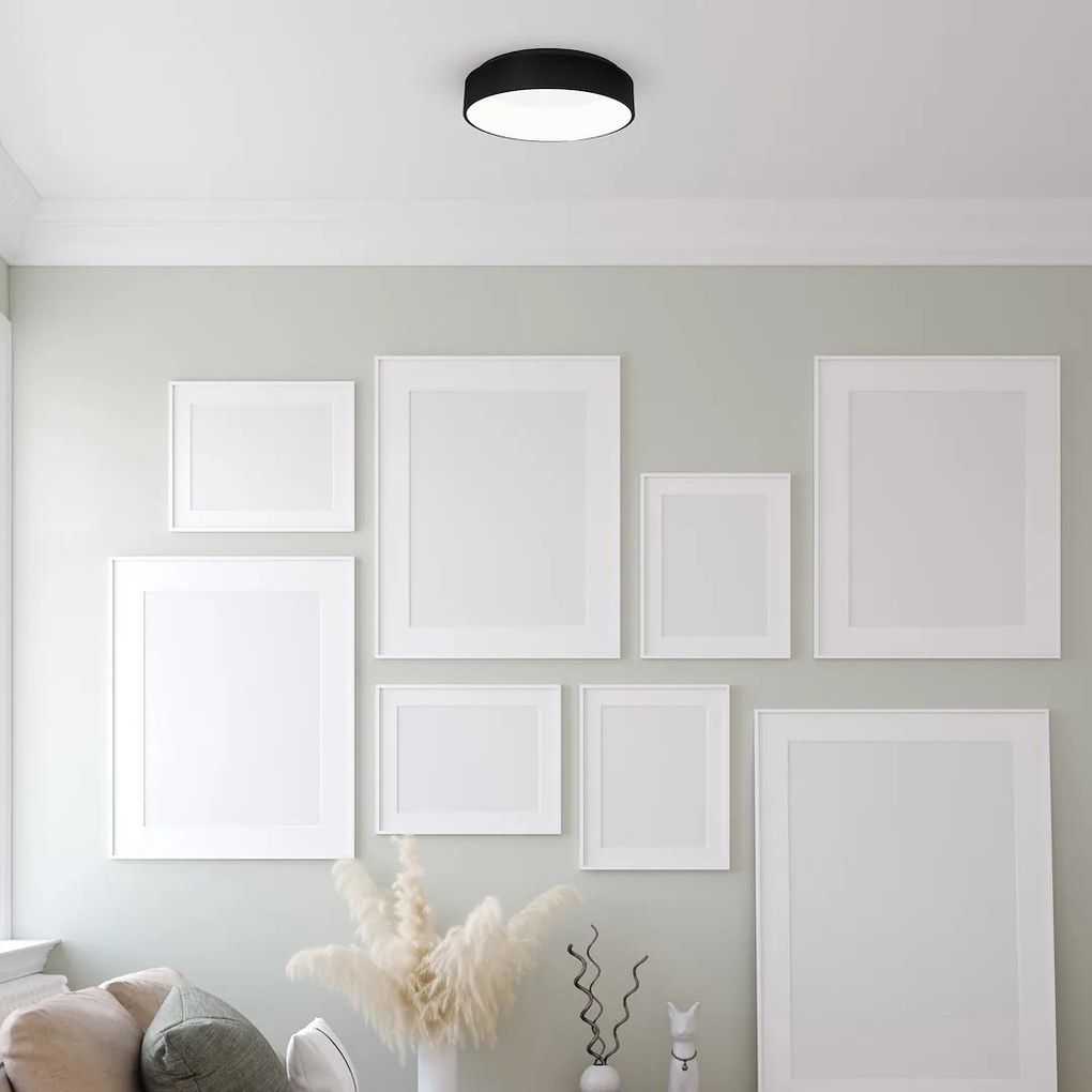 Stropné LED svietidlo Ohio, 1x LED 40w, 3000-4000k, b