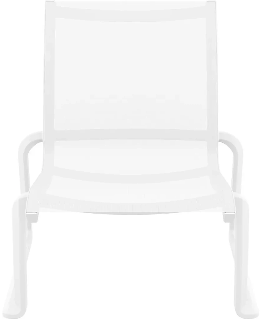 PACIFIC LOUNGE záhradné kreslo bez podrúčok white