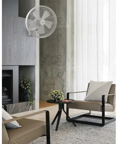 Lucci Air 213128EU - Nástenný ventilátor BREEZE 55W/230V biela + diaľkové ovládanie