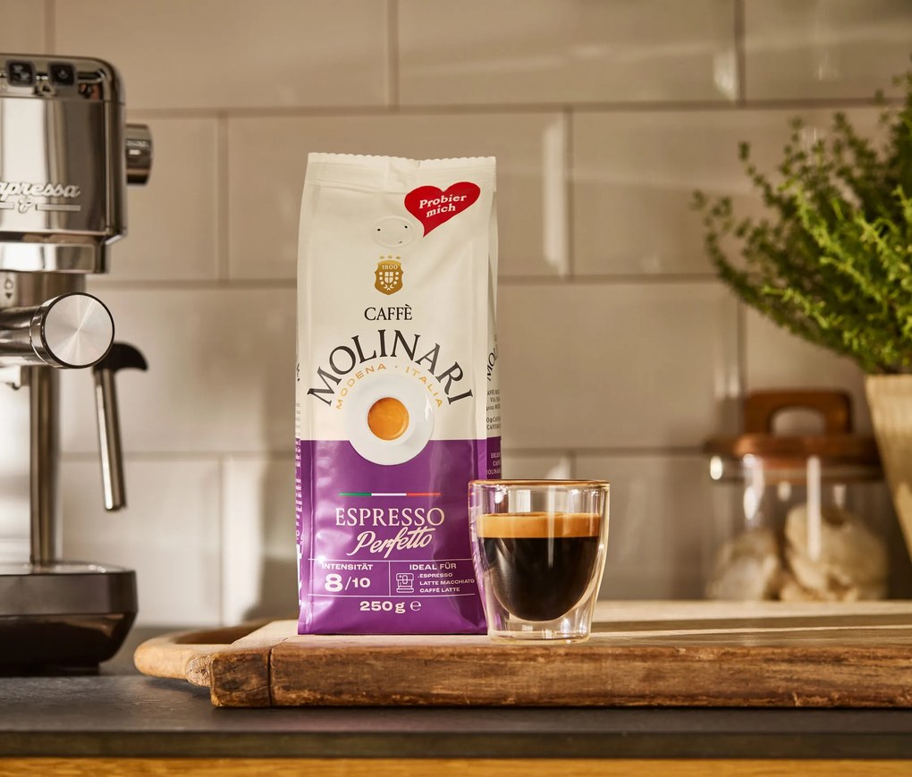 Pákový kávovar »Lapressa«, strieborný