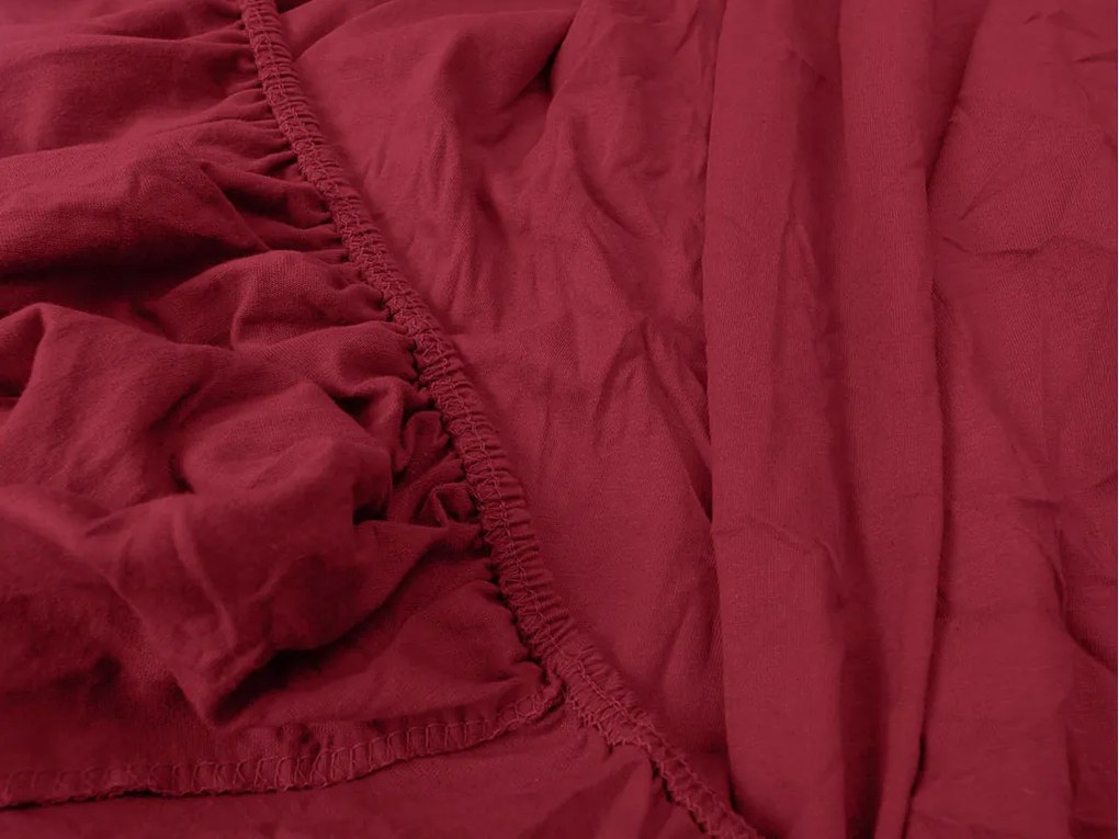 Jersey plachta EXCLUSIVE vínová 90 x 200 cm Gramáž: 190 g/m2