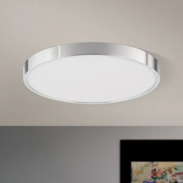 Orion DL 7-657/28-LED Stropné svietidlo BULLY LED/28W/230V pr. 28 cm lesklý chróm
