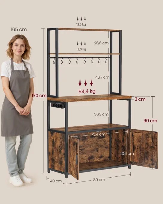 Kuchynská polica KKS059KD02