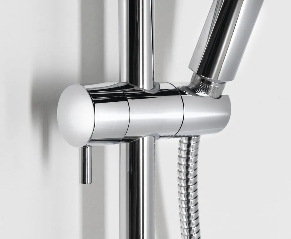 Aqualine Aqualine, FARRAO sprchový stĺp s batériou a napúšťaním, chróm, SL450