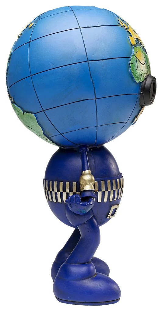 Robot World dekoračná soška modrá 50 cm