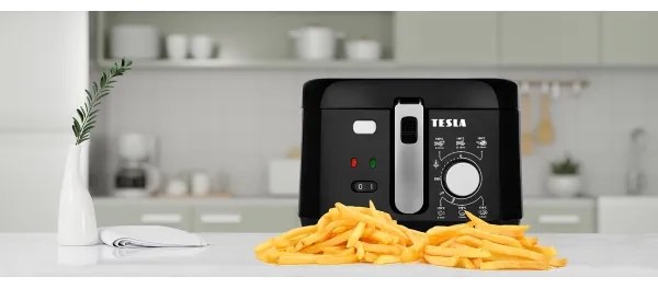 TESLA Electronics EasyCook - Fritéza na olej 2,5 l 1800W/230V