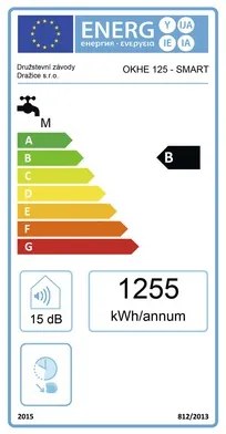 Elektrický bojler Dražice OKHE 125 SMART