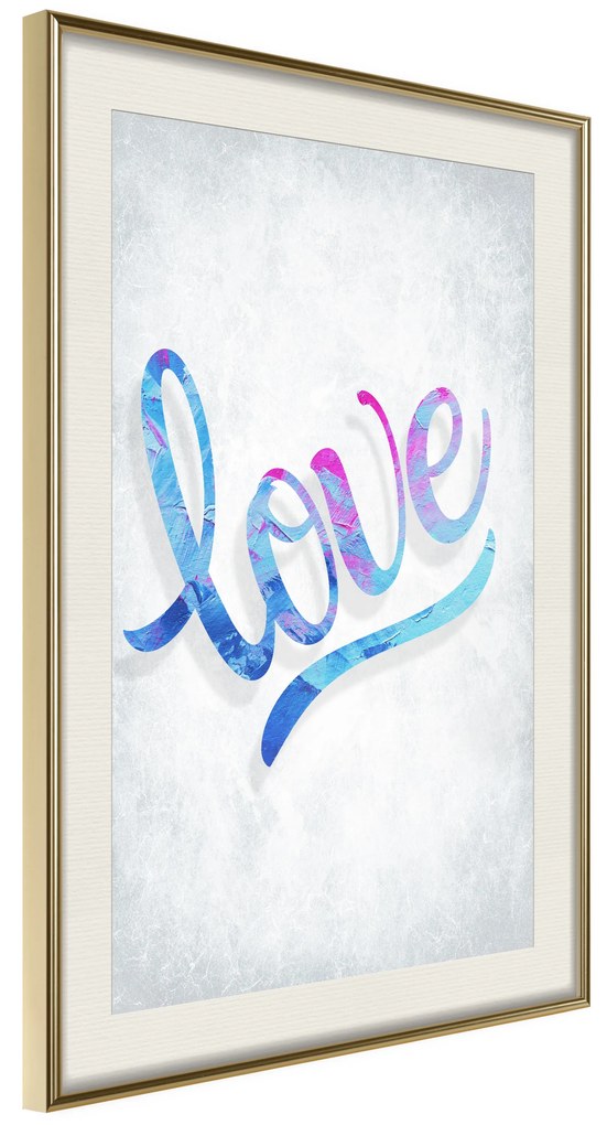 Artgeist Plagát - Love [Poster] Veľkosť: 40x60, Verzia: Čierny rám