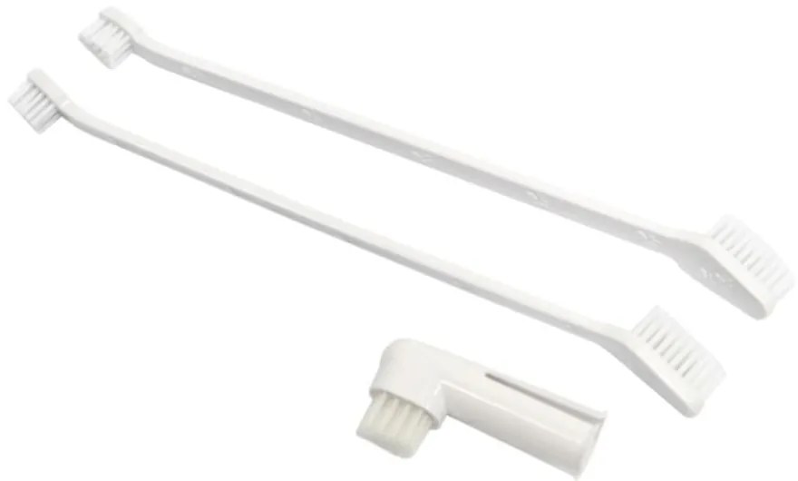 Zubné kefky pre domáceho miláčika v súprave 3 ks – Love Story