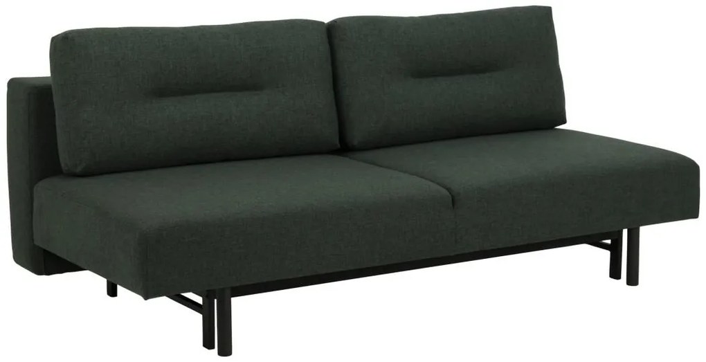 Dvoumístná rozkládací pohovka Malling tmavě zelená