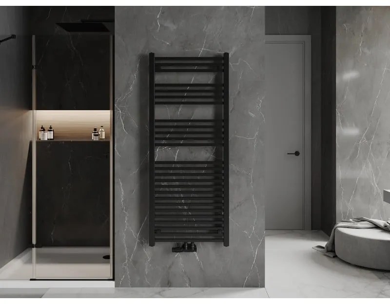 Mexen Pluton vykurovacie teleso 1450 x 600 mm, 826 W, čierna, W106-1450-600-00-70