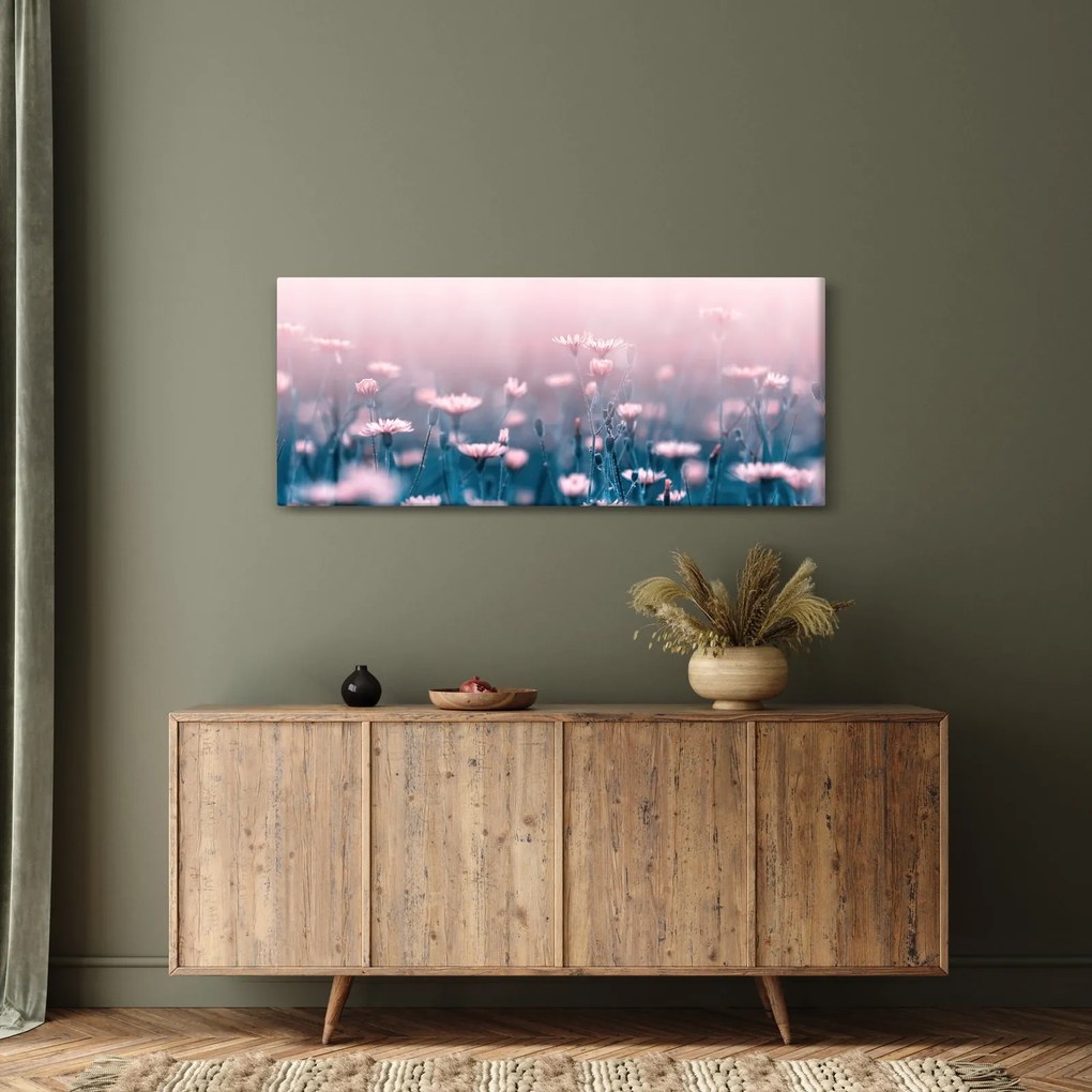Obraz lesných rastlín (120x50 cm)