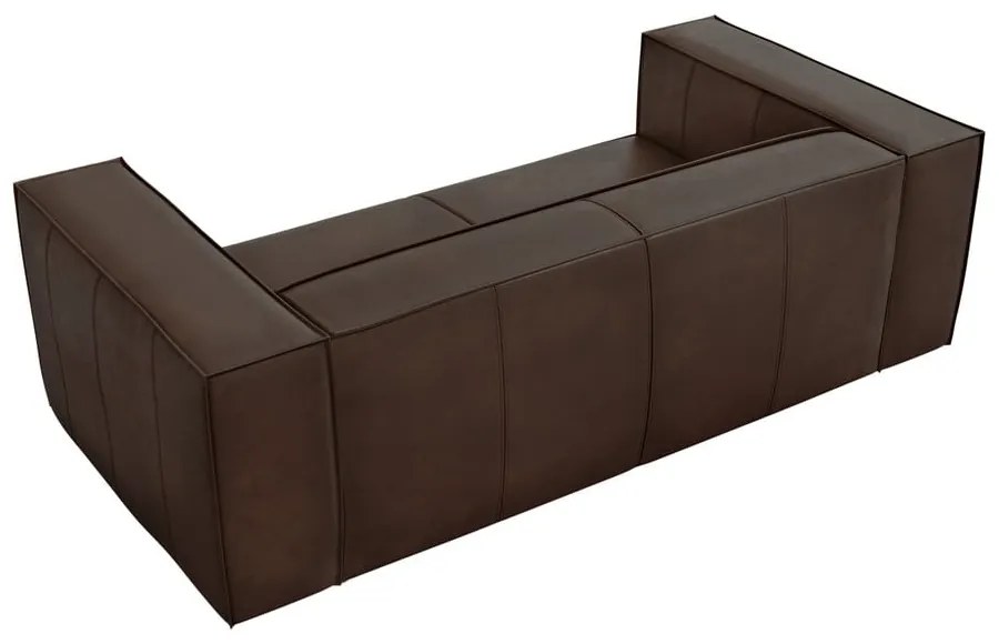 Tmavohnedá kožená pohovka 212 cm Madame - Windsor &amp; Co Sofas
