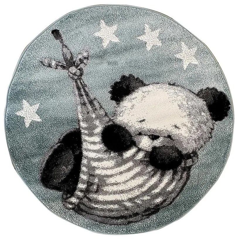 Koberec Frisee Soft Kids 1,2/1,2 FR3 A1083 modrá