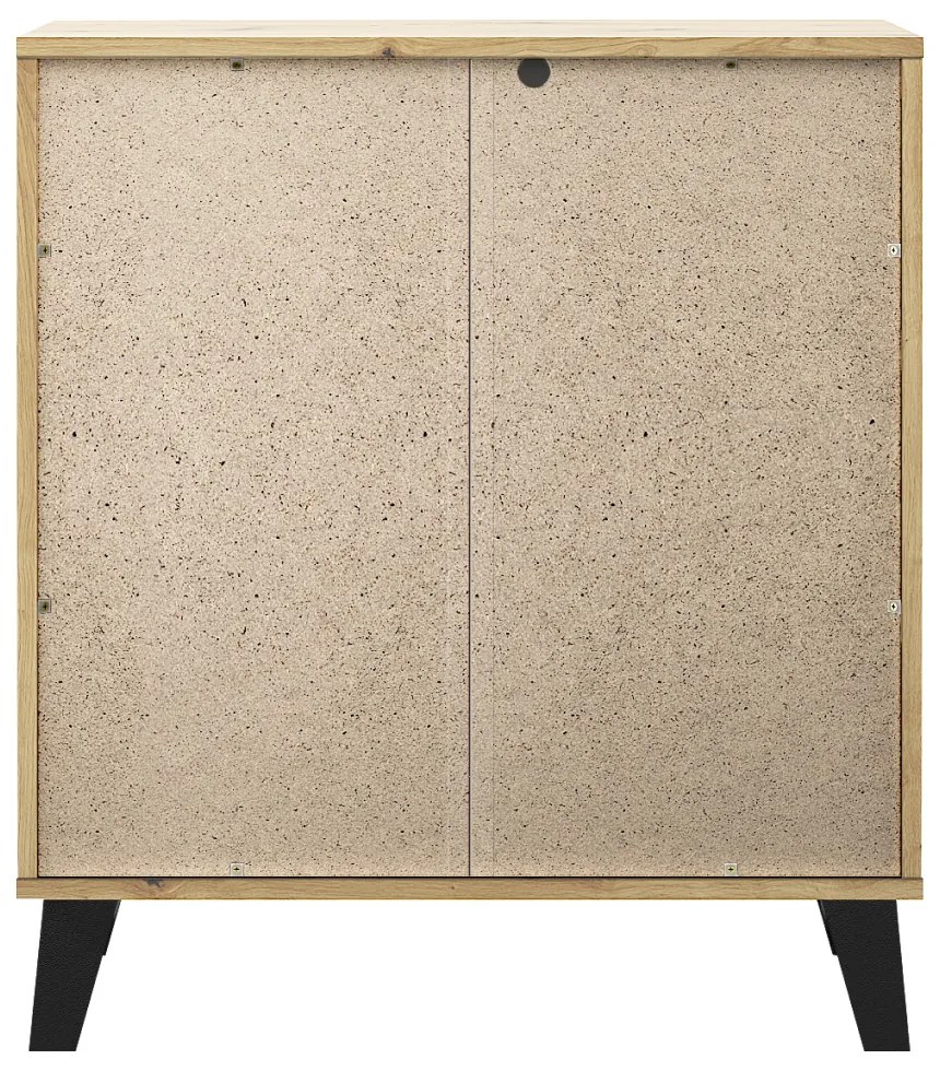 Komoda BOGAN 3S70, remeselne spracovaný dub