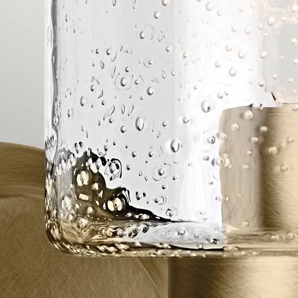 Kichler KL-WINSLOW-1W-NBR - Nástenná lampa WINSLOW 1xE27/60W/230V mosadz