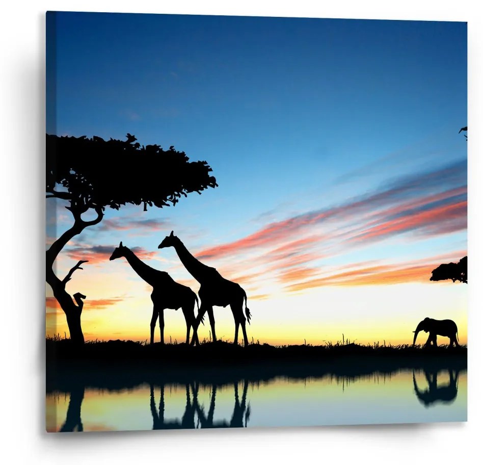 Sablio Obraz Sahara - 110x110 cm