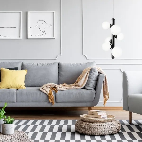 Luster na lanku LARRY 6xG9/15W/230V