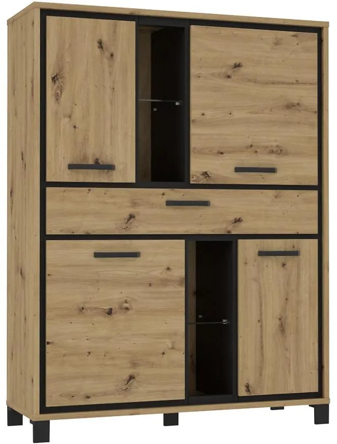 Komoda Trondheim 4D1S TDHK634 Dub Artisan