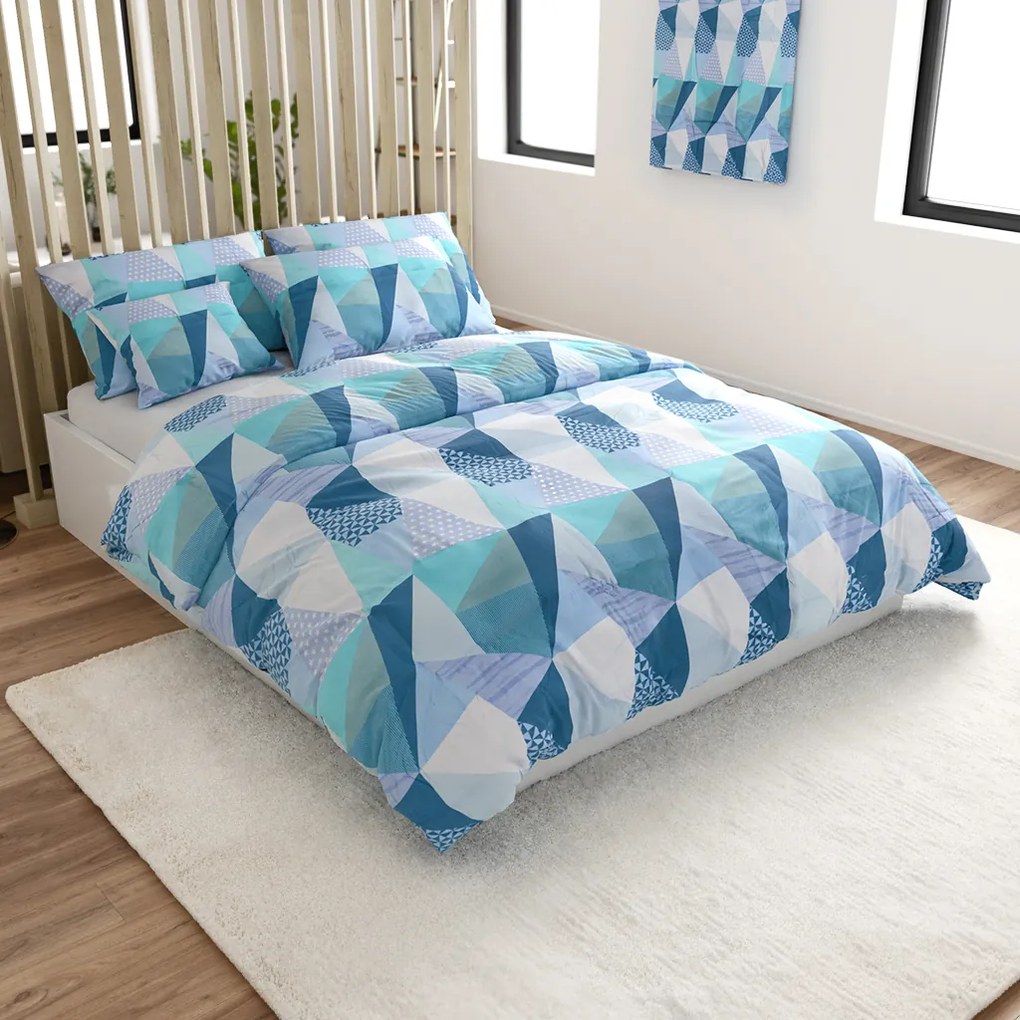 Obliečky z mikrovlákna NARKEL farebné Rozmer obliečky: 2 ks 70 x 90 cm | 200 x 220 cm