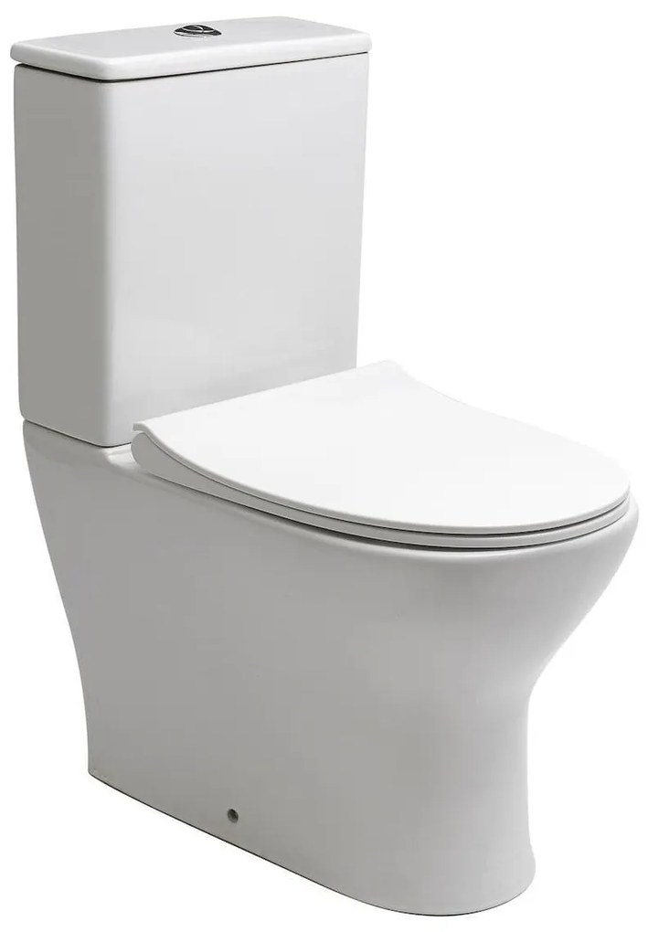 WC kombo komplet Multi Eur so sedadlom softclose, vario odpad, 61cm EUR990SN