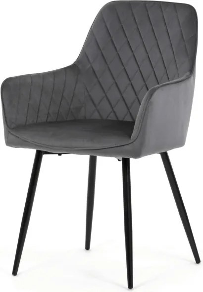 Jedálenská stolička sivá DCH-215 GREY4
