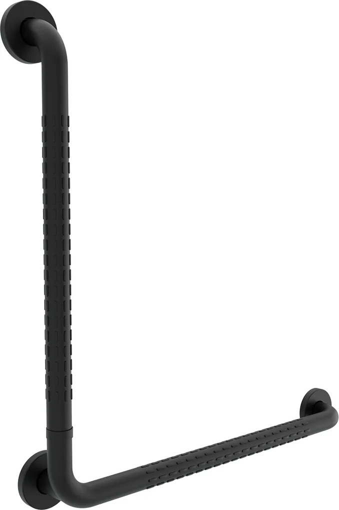 Nimco Nerezové madlo lomené 600 mm - BMLC 906060-90, čierne