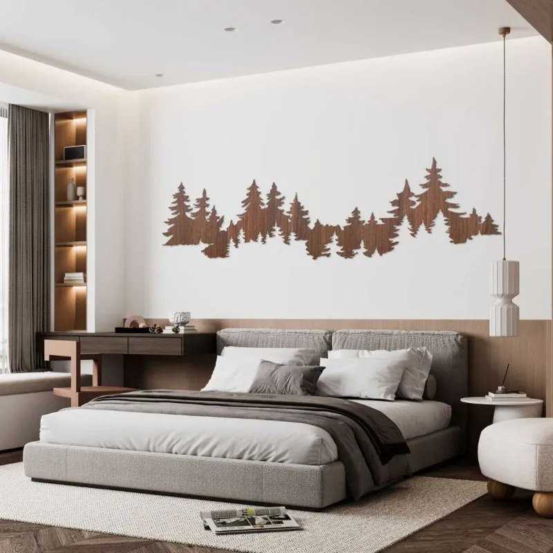 Drevený obraz s lesným motívom I SENTOP HDF0545