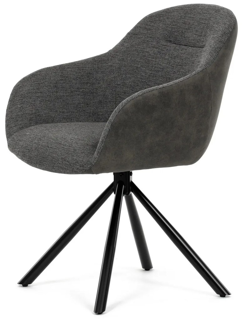 Sada jedálenských stoličiek s vratným mechanizmomDCH-Y1143 GREY2, 2 ks