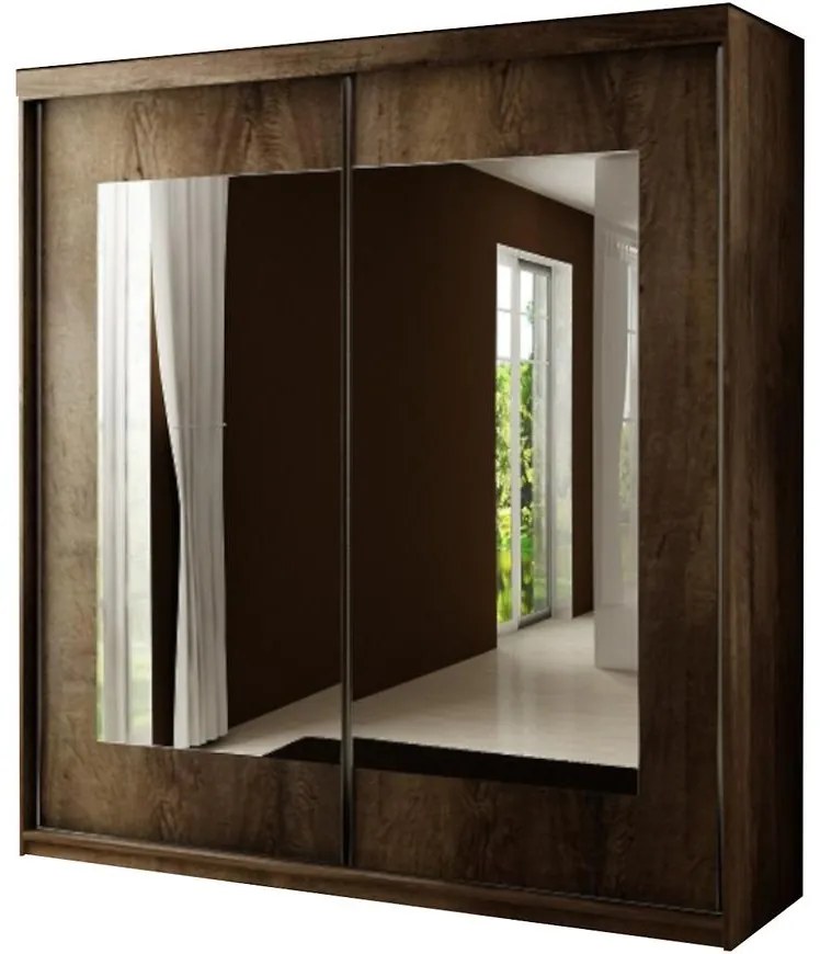 Skriňa Top 8 200 Tmavý jaseň