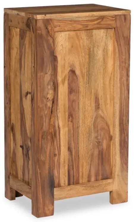 furniture-nabytek.cz - Masivní koupelnová skříňka pod umyvadlo Leeston z palisandru, lakovaná, hnědá – 42×30×80 cm