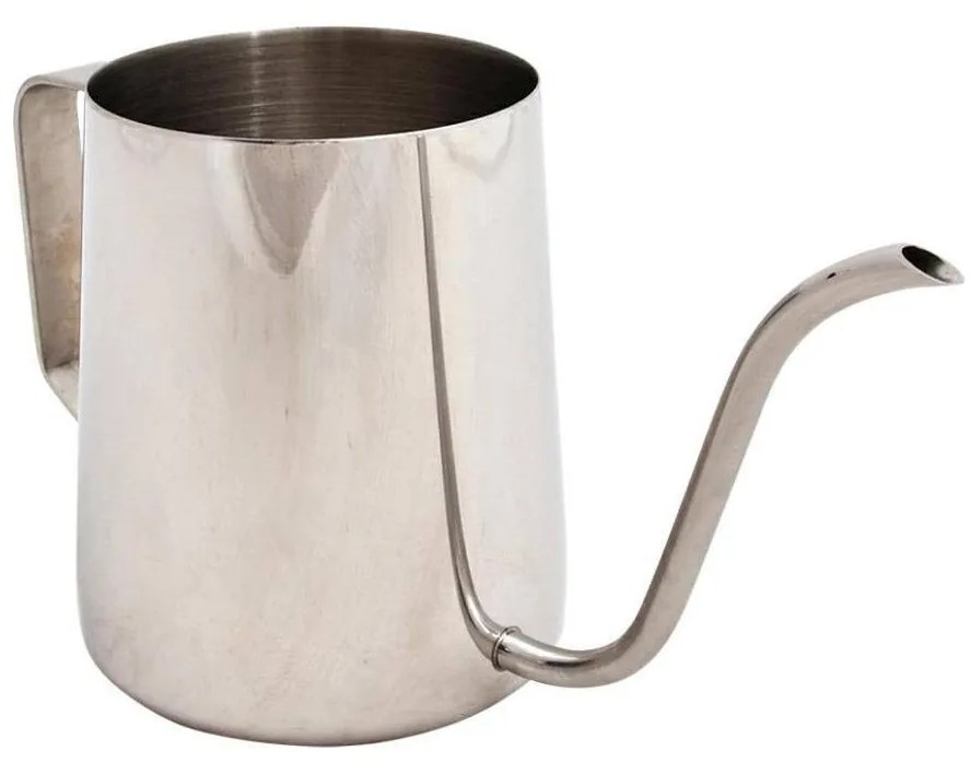 Dekoratívna oceľová kanvica Escher 0,5 l strieborná