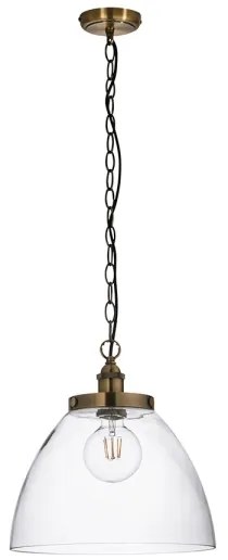 Endon 102926 - Luster na reťazi HANSEN 1xE27/10W/230V mosadz