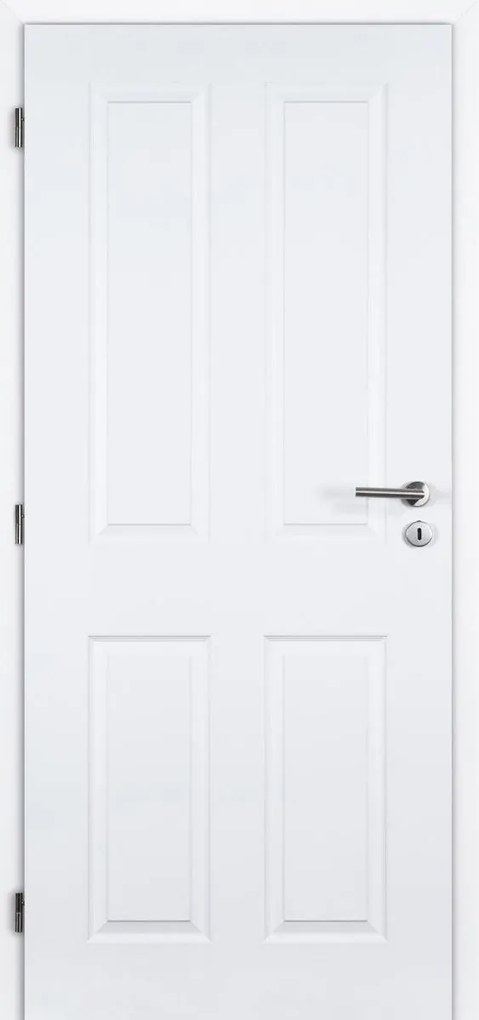 Doornite Odysseus Interiérové dvere 60 L, 646 × 1983 mm, lakované, ľavé, biele, plné