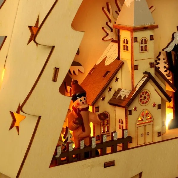 Brilagi - LED vianočná dekorácia LED/3xAA stromček