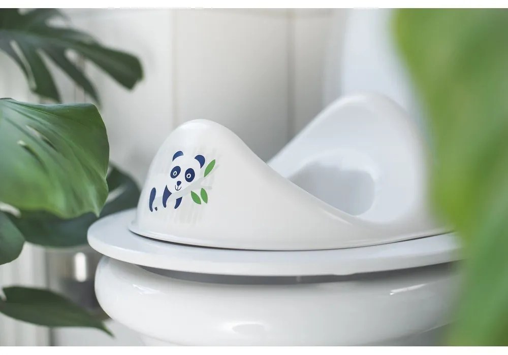 Biele detské WC sedadlo PANDA – Rotho